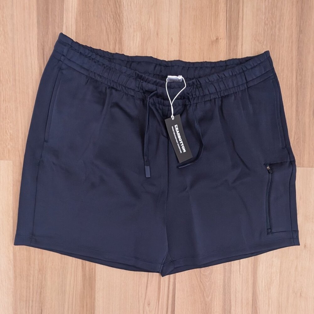 NWT Bear Bottom Scuba Shorts Navy Blue 5.5" XXL Athletic Lounge Performance